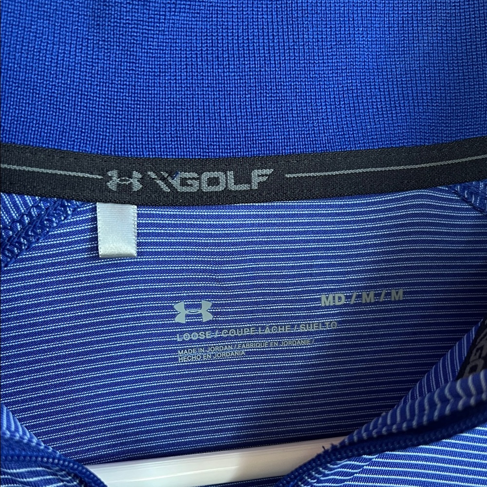 US Open Blue Golf Pullover - Picture 2 of 3